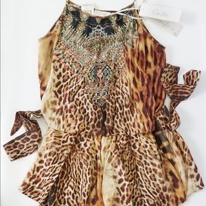 CAMILLA Embellished romper